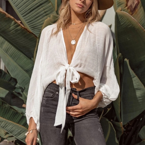 top with bralette underneath